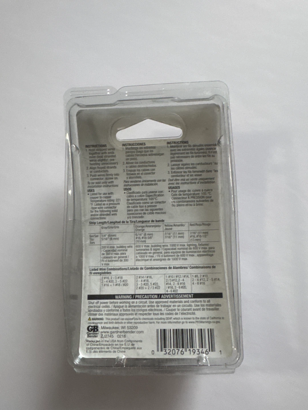 Gardner Bender WireGuard Twist-on Wire Connectors 22-8 AWG - photo 2