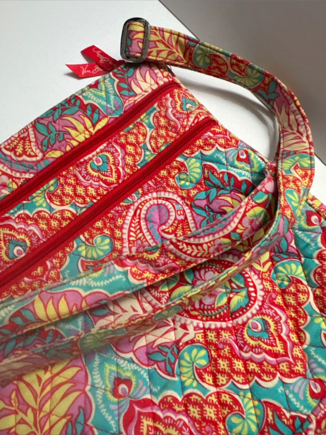 Vera Bradley Quilted Paisley Shoulder Bag & Wallet Set - photo 5