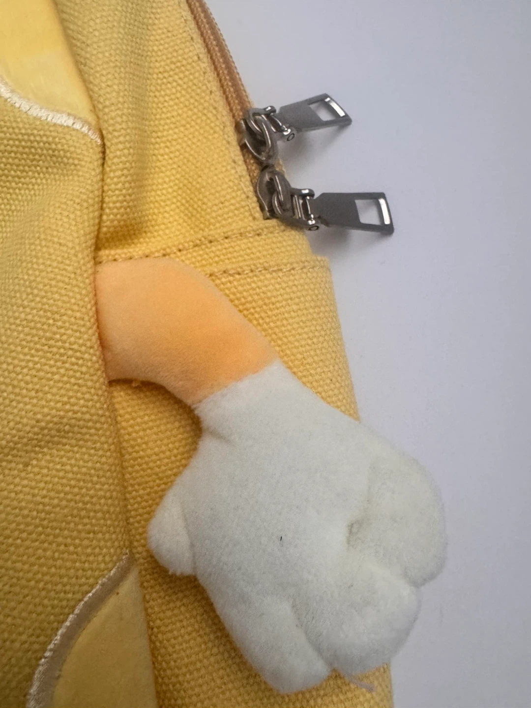 Yellow Cheese Character Backpack - photo 5