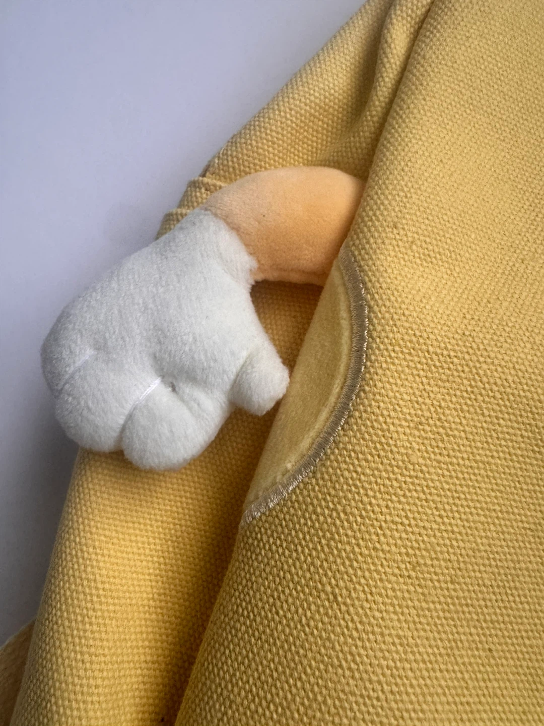 Yellow Cheese Character Backpack - photo 4