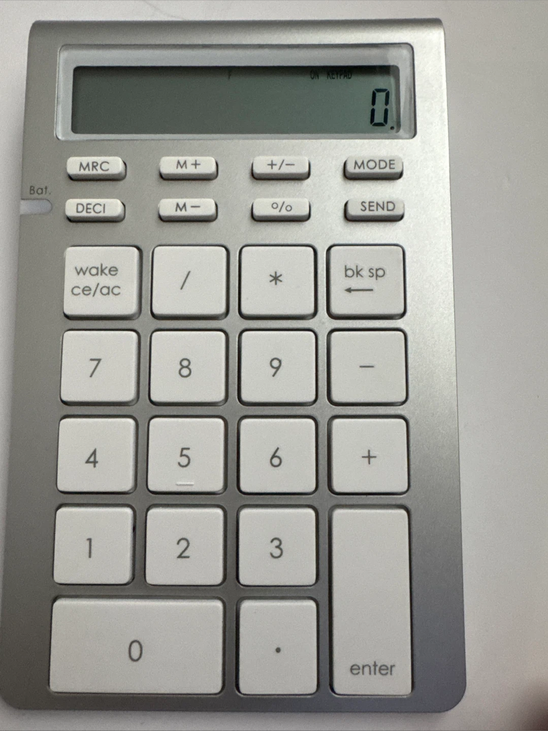 Bluetooth Calculator Keypad Model BKB-E - photo 3