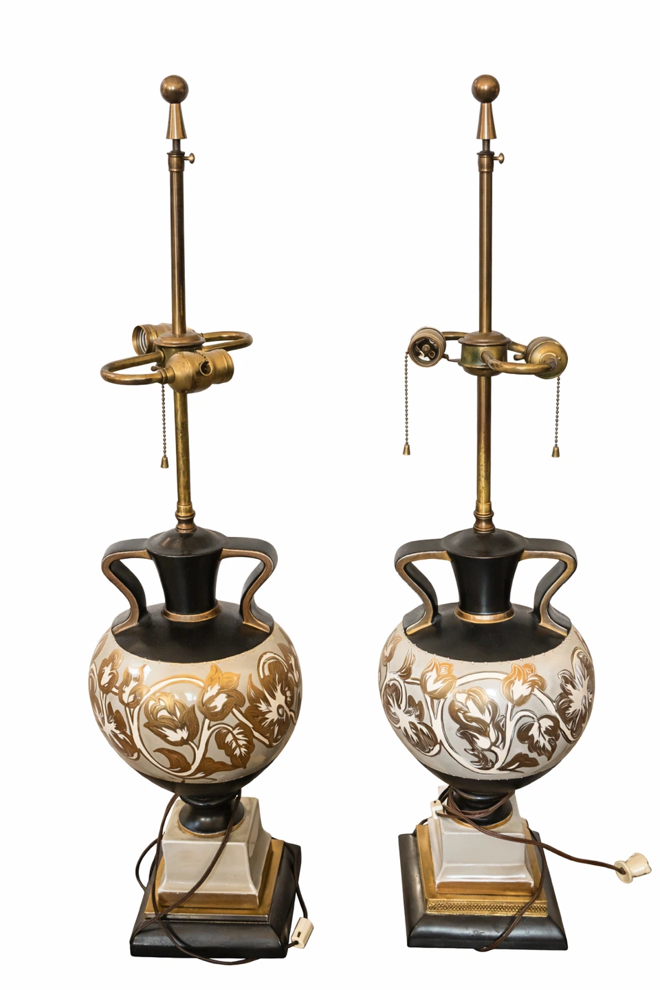 Pair of Vintage Table Lamps SOLD AS IS