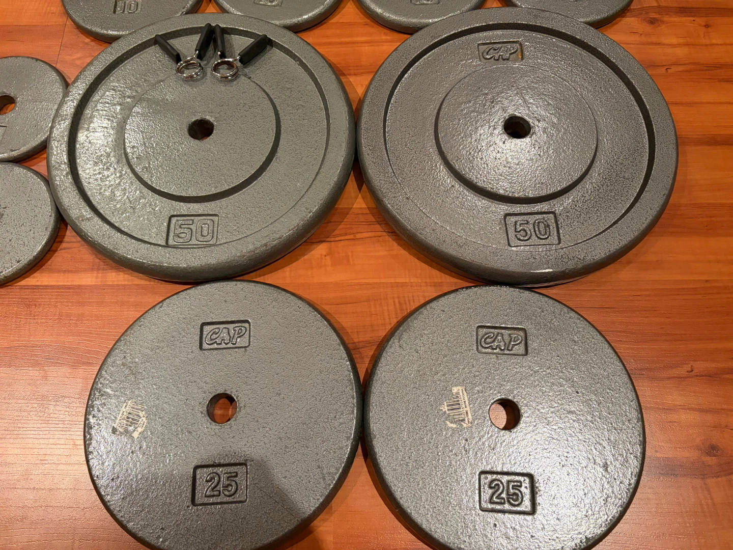2 Barbells & 10 Weight Plates - photo 2