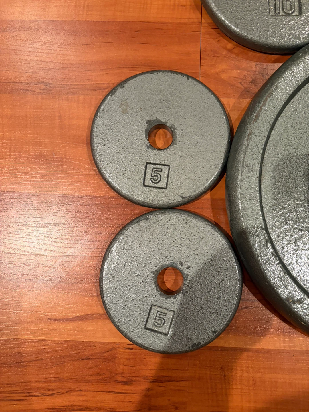 2 Barbells & 10 Weight Plates - photo 4
