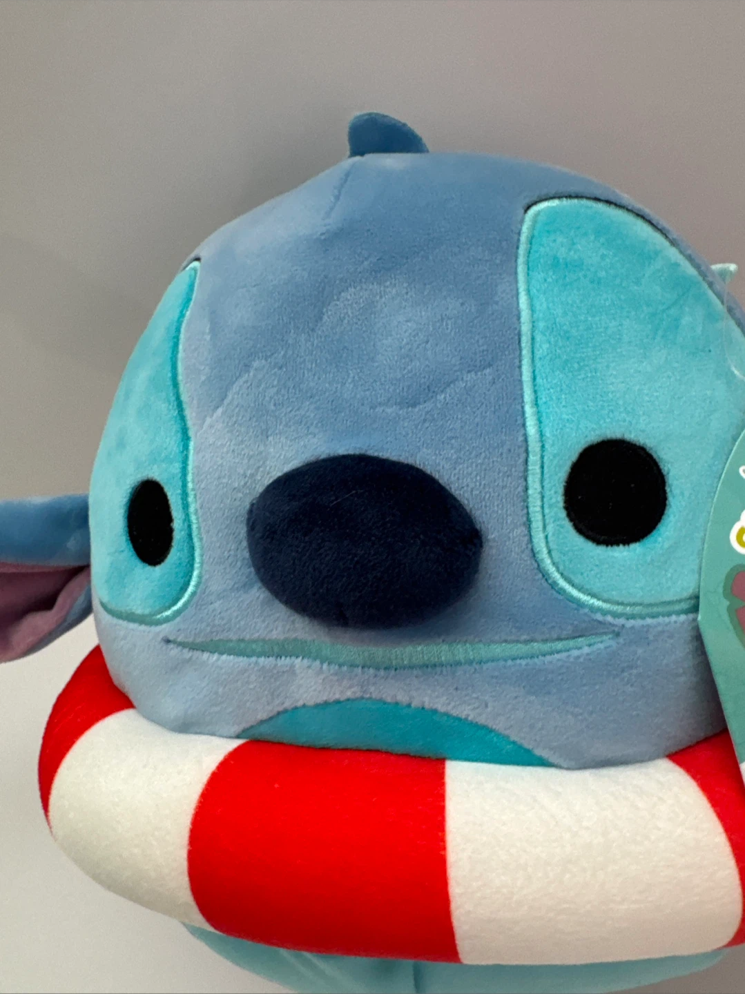 Squishmallows Disney Stitch Plush Toy with Life Ring - photo 3