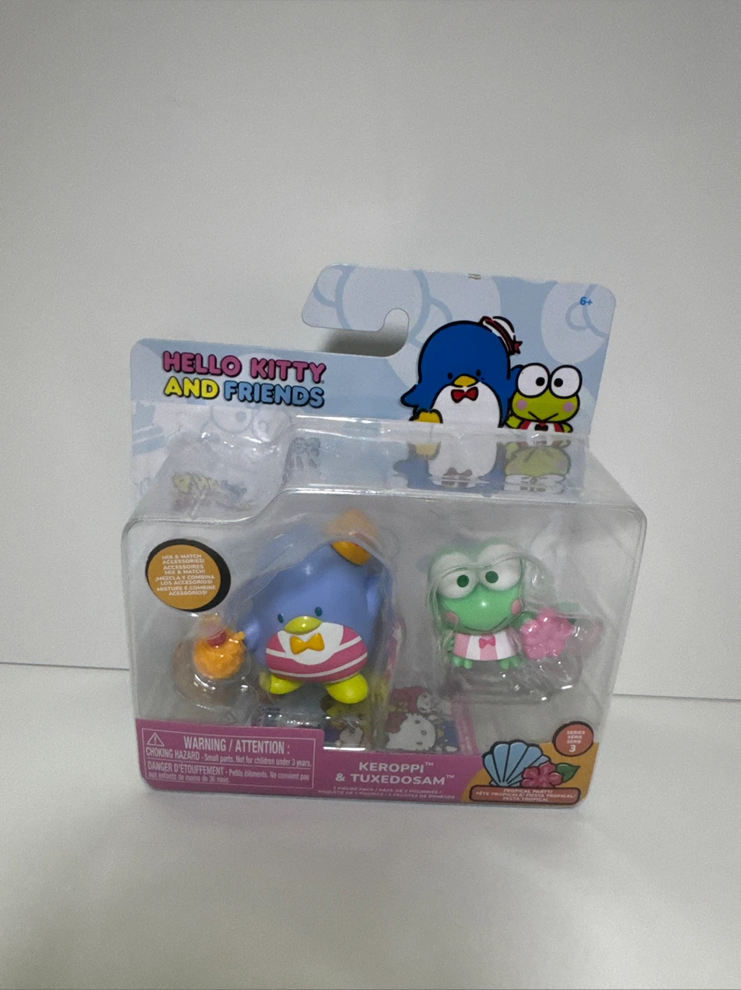Hello Kitty &Friends Keroppi & Tuxedosam  Figure 2-Pack