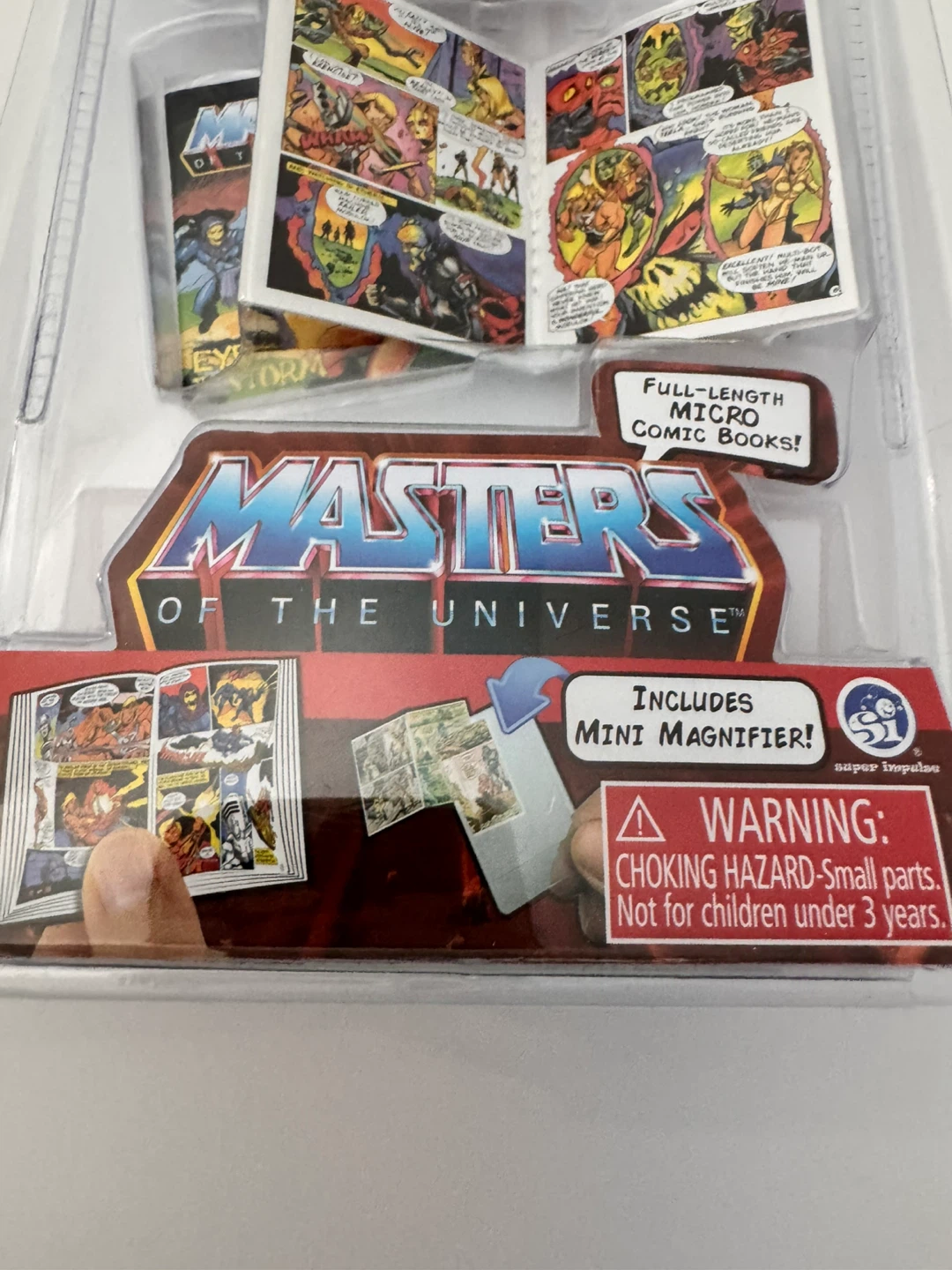 2 Masters of the Universe Micro Comic Books with Magnifier Set - photo 3