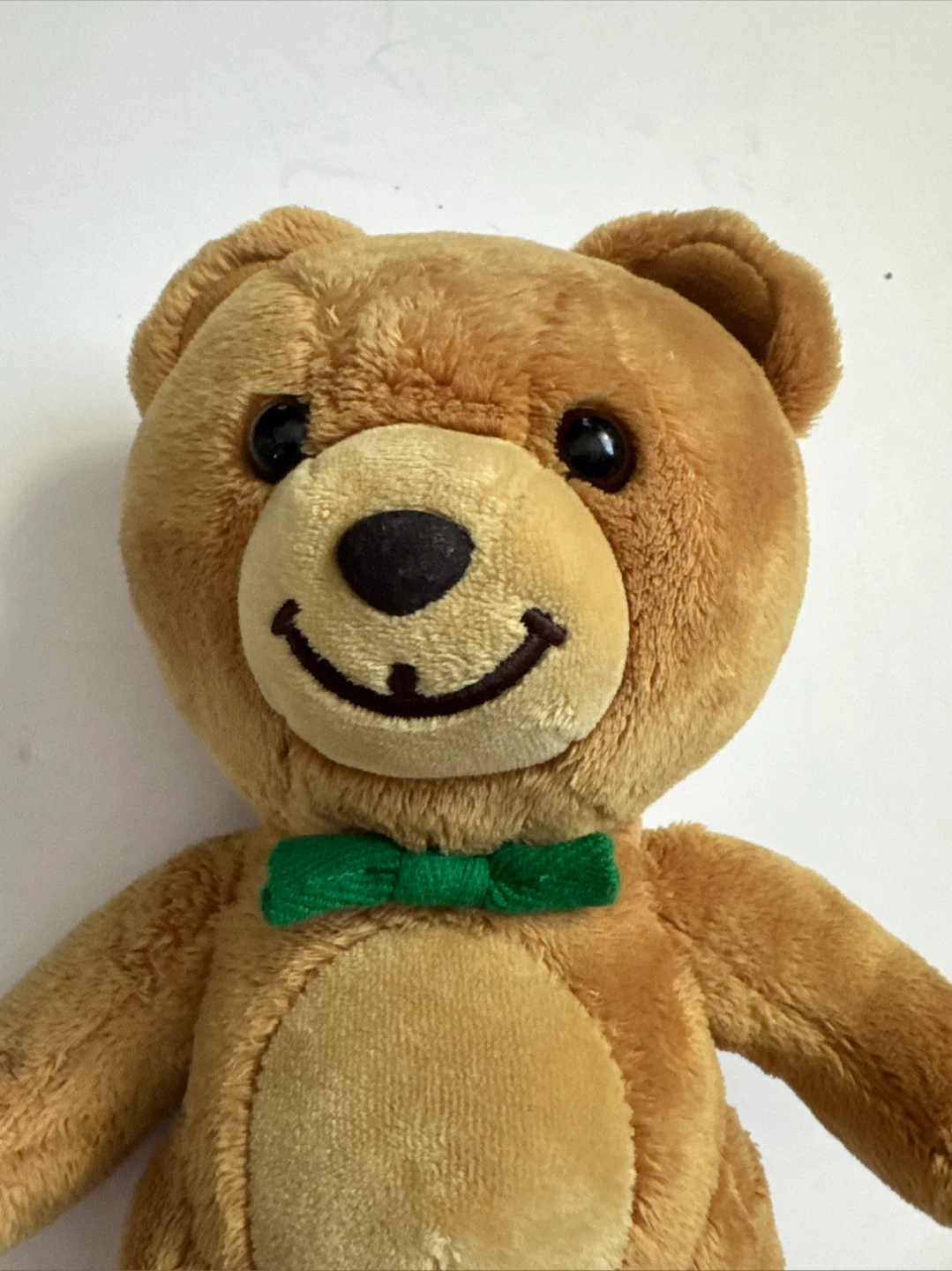 GUND Brown Teddy Bear Plush with Green Bow Tie - photo 2