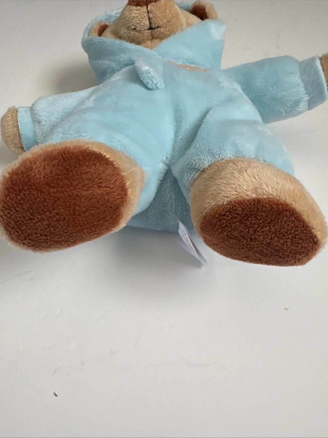 TY Beanie Blue Teddy Bear Onesie Plush Toy - photo 5