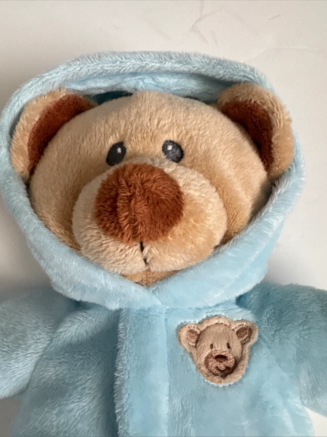 TY Beanie Blue Teddy Bear Onesie Plush Toy - photo 2