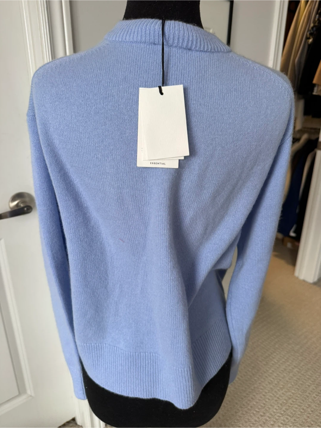 Aritzia Relaxed  - dayflower blue cardigan xxs nwt - photo 2