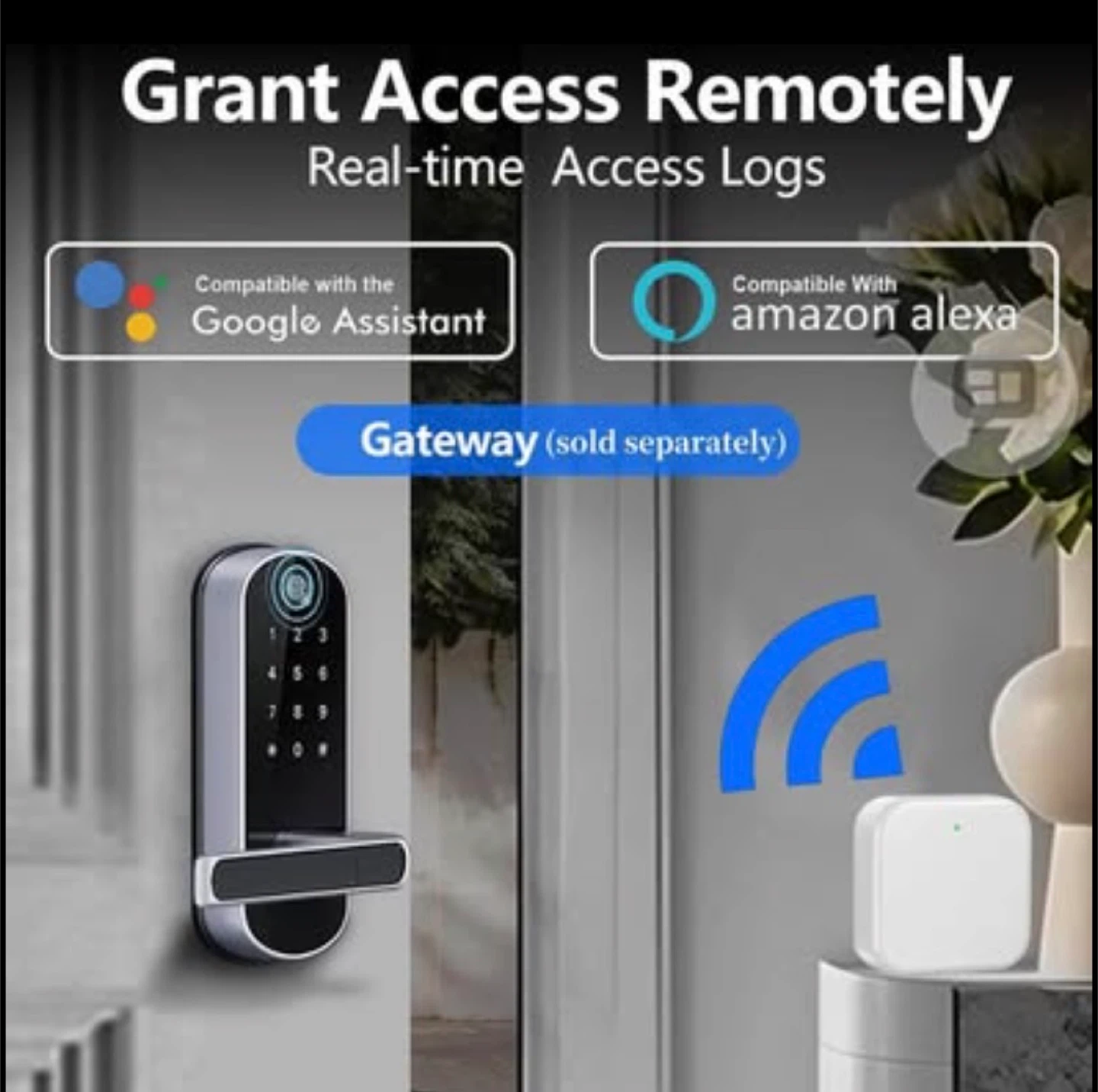 Smart Door Lock with Fingerprint and Keypad Access