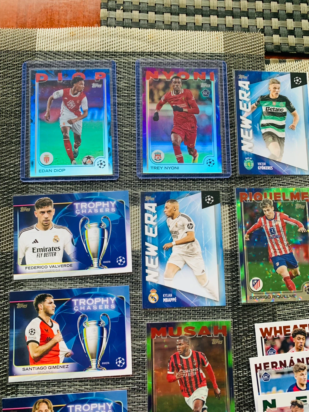 42 UEFA Topps Soccer Trading Cards for $20 - photo 2