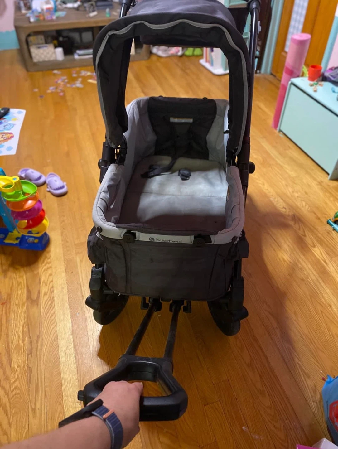 Baby Trend Expedition Stroller Wagon - Liberty Midnight - photo 4