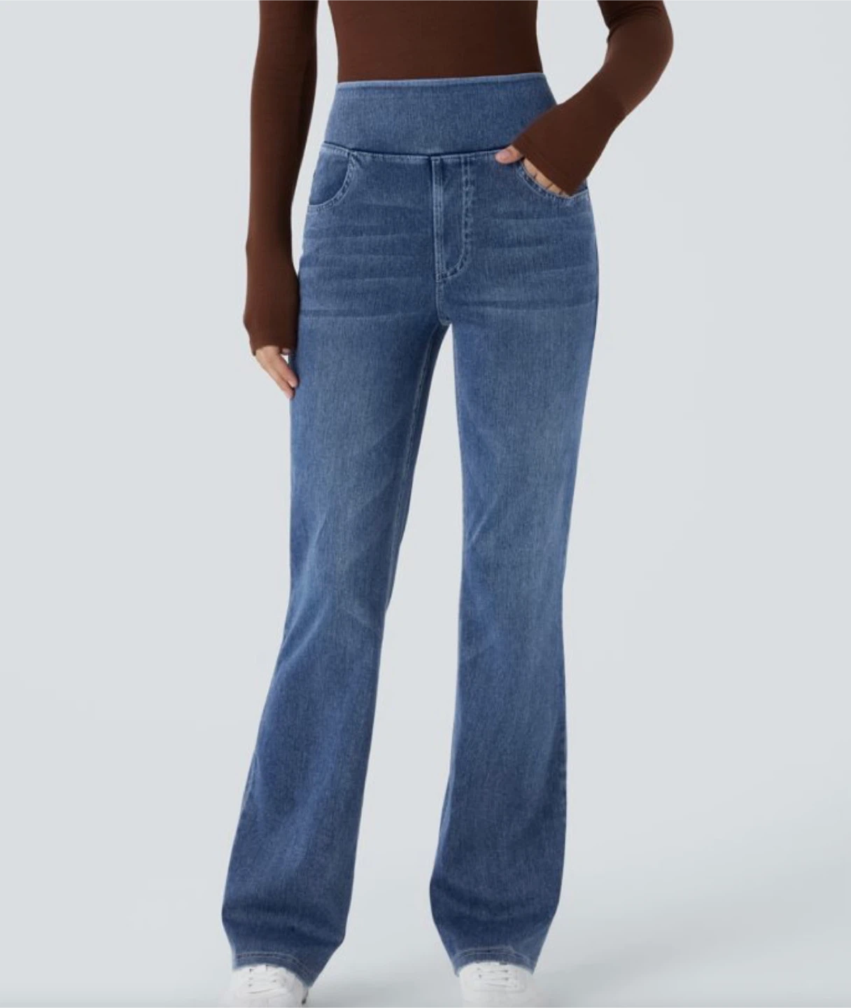 Halara Flex High Waisted Bootcut Jeans - photo 5