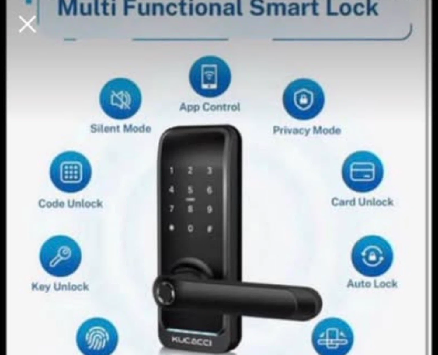 KUCACCI Multi-Functional Smart Lock