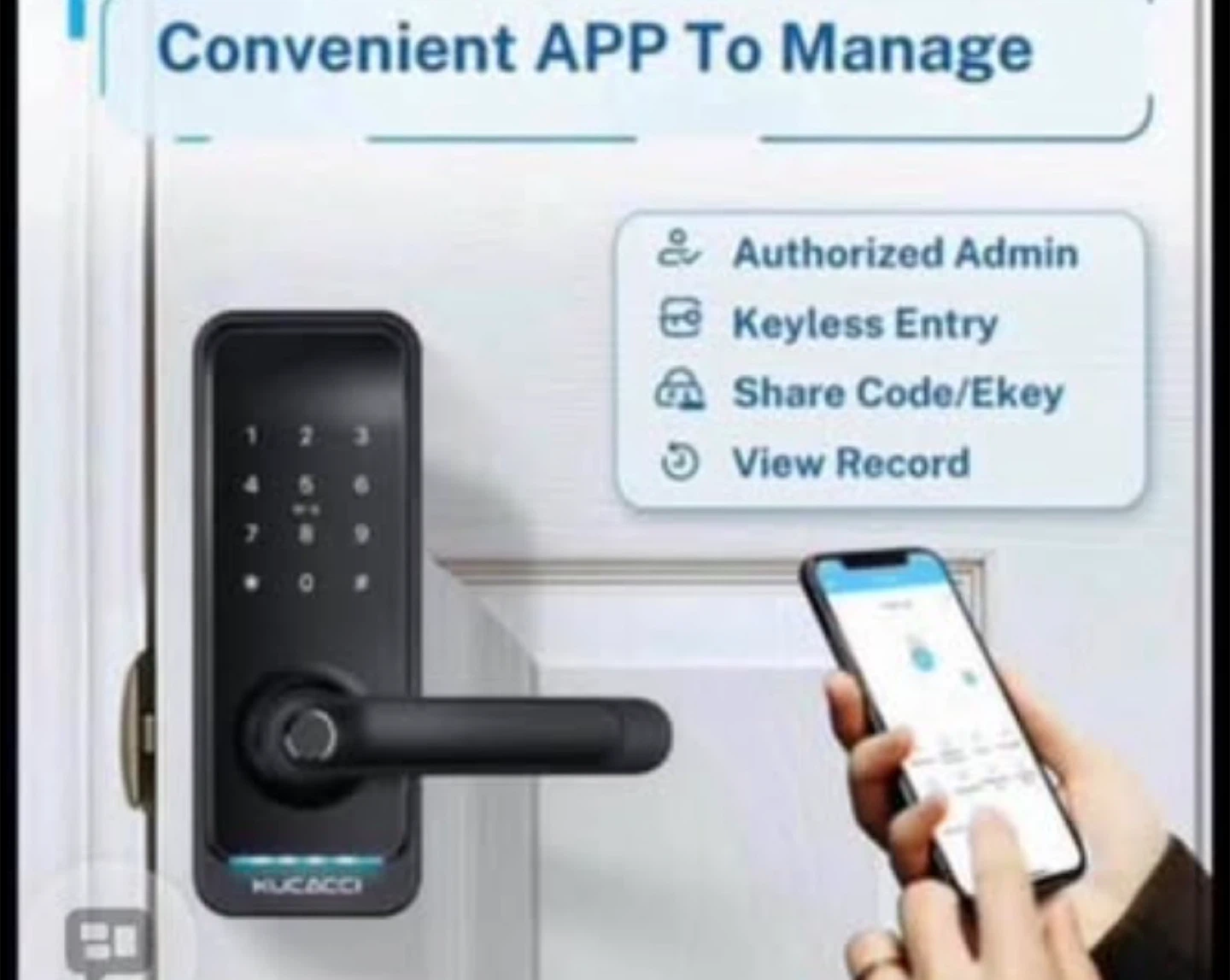 KUCACCI Multi-Functional Smart Lock - photo 2