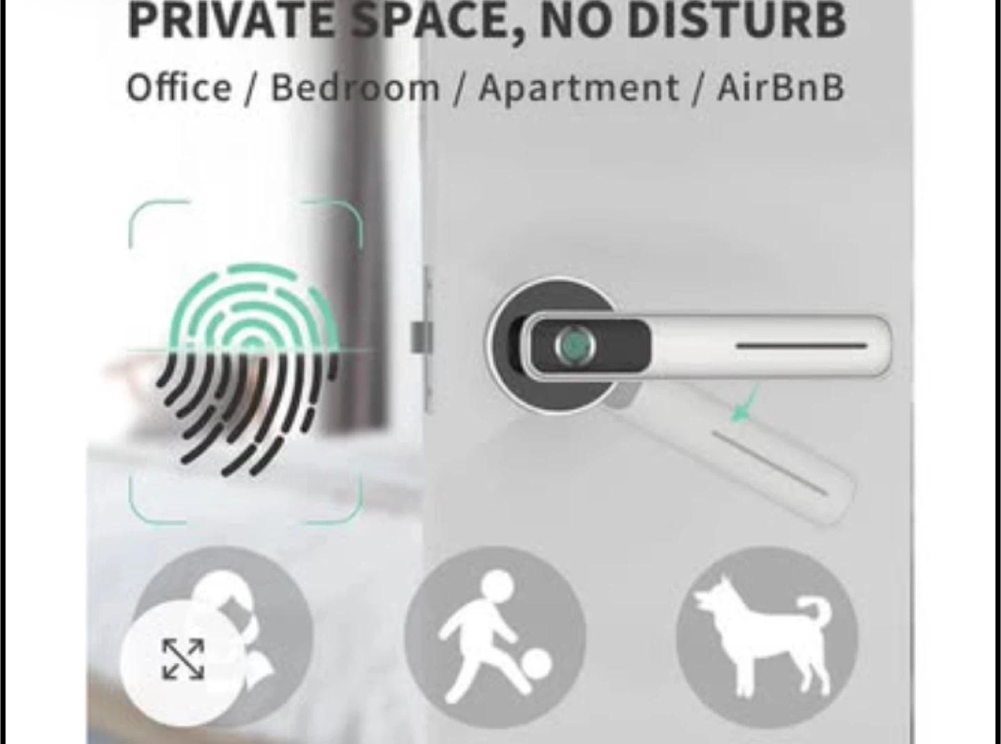 Smart Door Lock with Fingerprint Scanner - photo 4