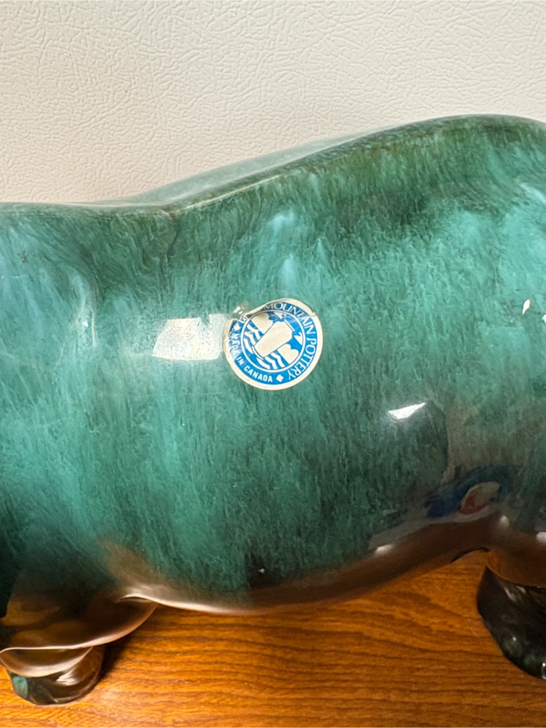 Blue Mountain Pottery Elephant Figurine - photo 3
