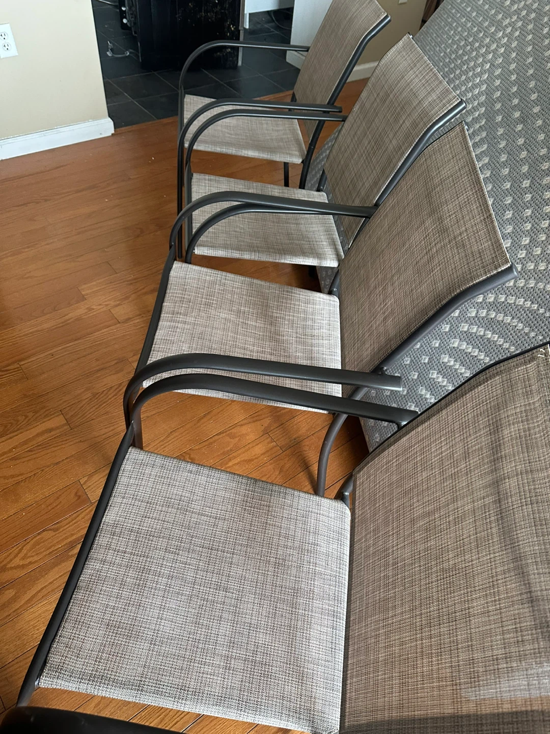 Set of 4 Outdoor Dining Chairs