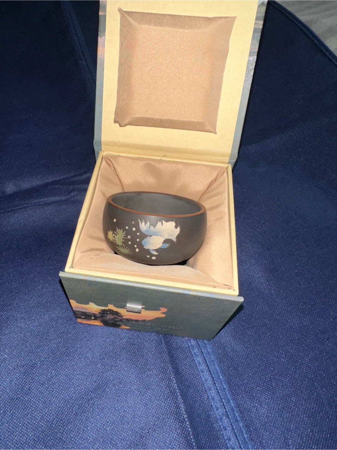 Handmade Ceramic Tea Cup with Decorative Box - photo 3