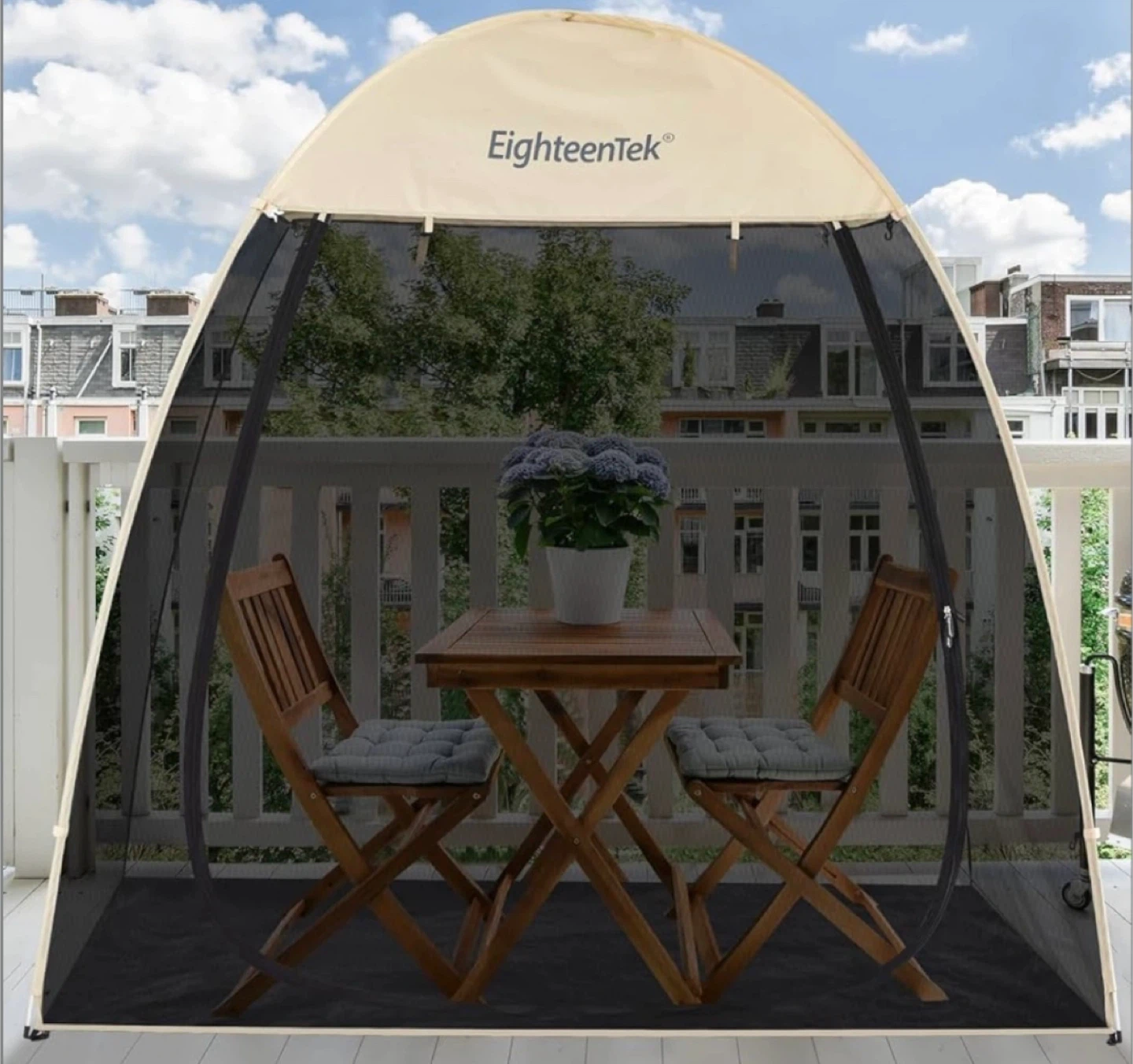 EighteenTek Mosquito Tent Pop-Up Outdoor Sun Shade Shelter