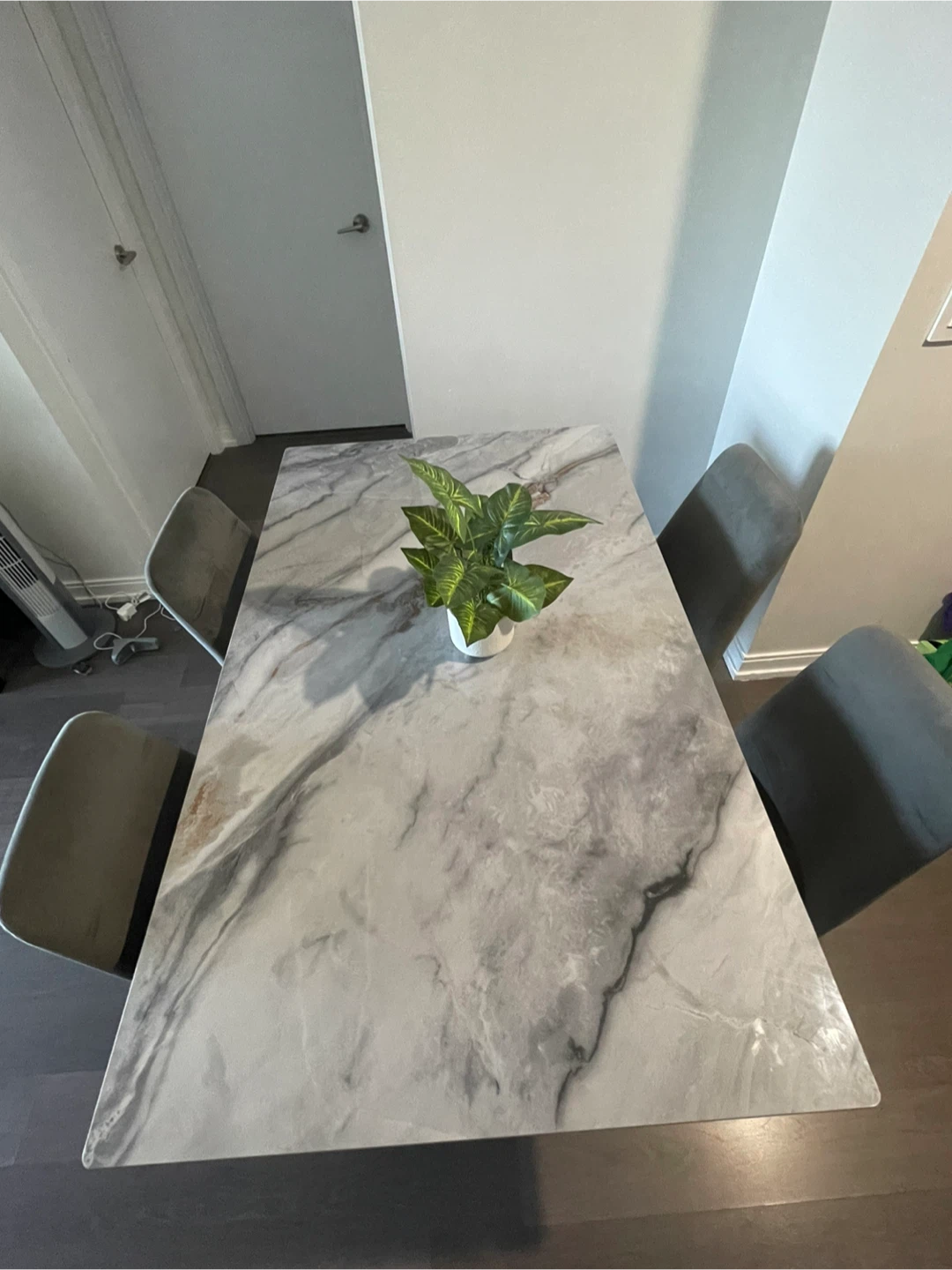 Emberly 5-Piece Sintered Stone Dining Set - photo 3