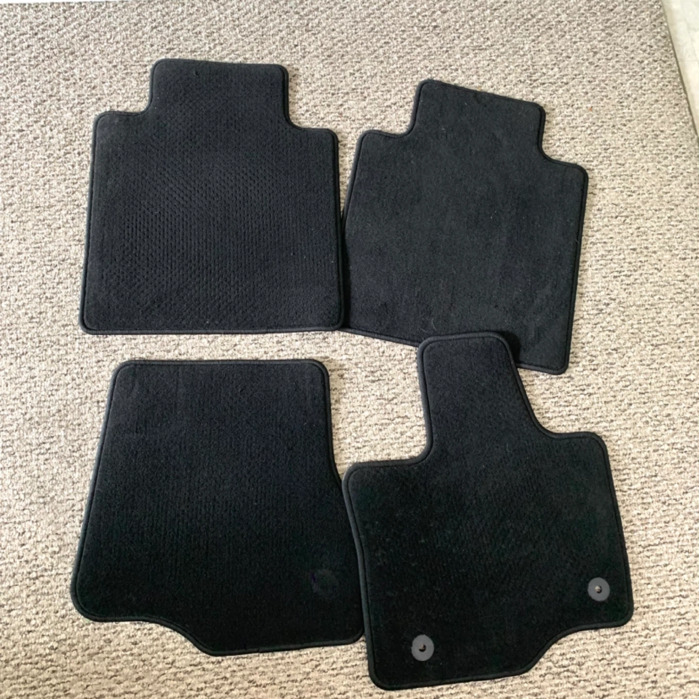 Car Floor Mats Set - Truck / Black / Ford (could work for any)