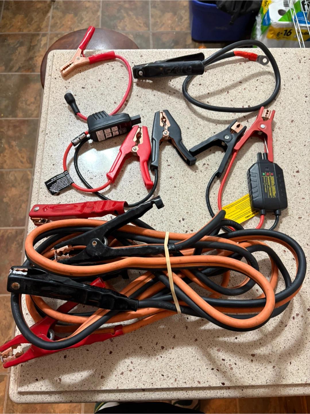 Various Booster Cables
