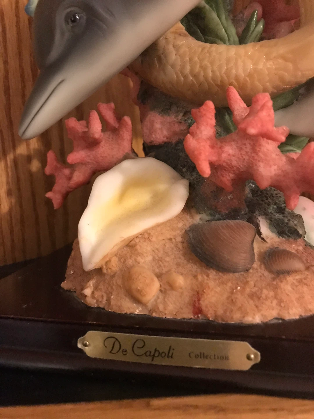Beautiful Mermaid Dolphin Decor – De Capoli Collection - photo 2