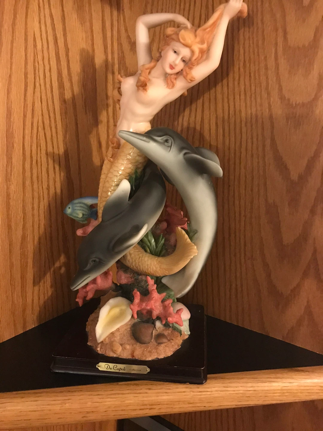Beautiful Mermaid Dolphin Decor – De Capoli Collection - photo 3