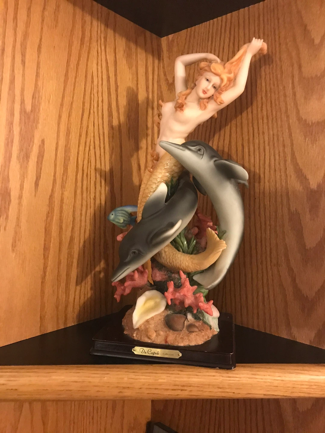 Beautiful Mermaid Dolphin Decor – De Capoli Collection - photo 4