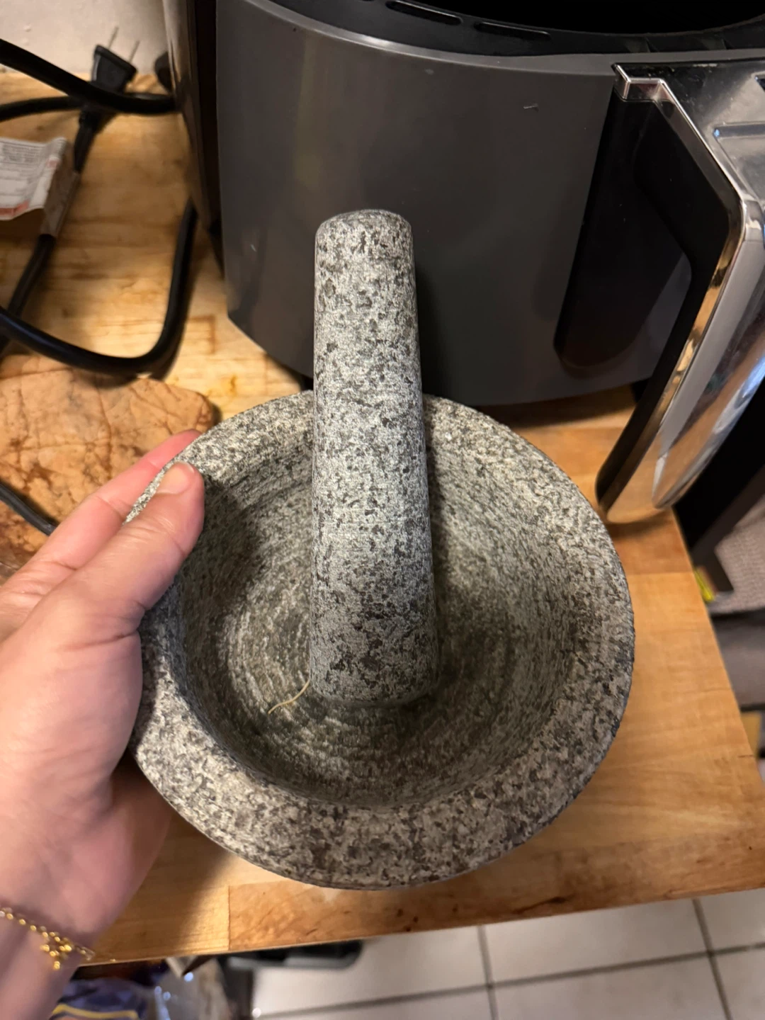 Stone Mortar and Pestle Set - photo 3