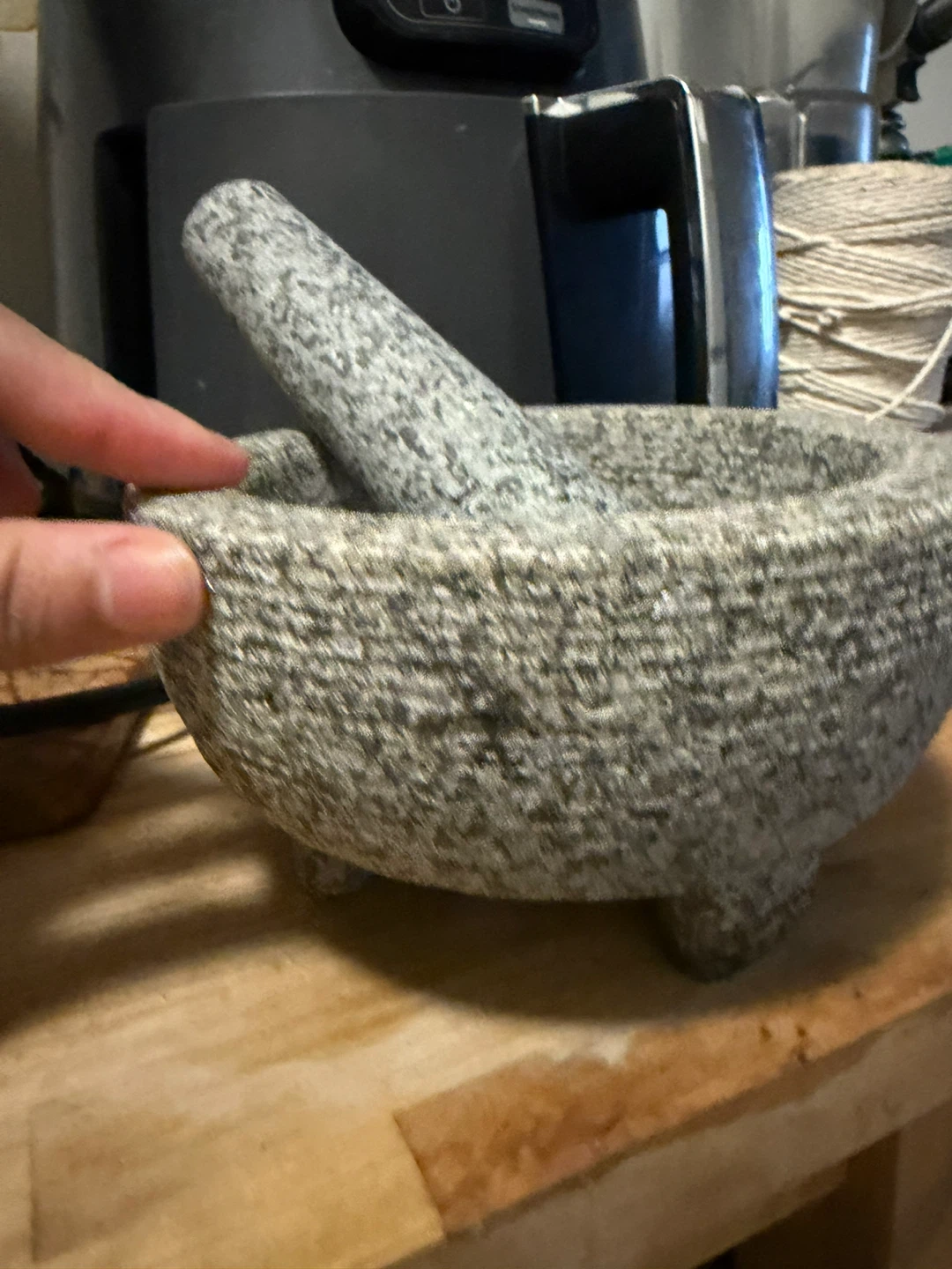 Stone Mortar and Pestle Set - photo 2