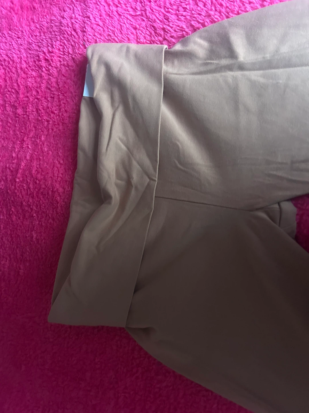 Victoria's Secret PINK Stretch Cotton Foldover Flare Leggings M - photo 2