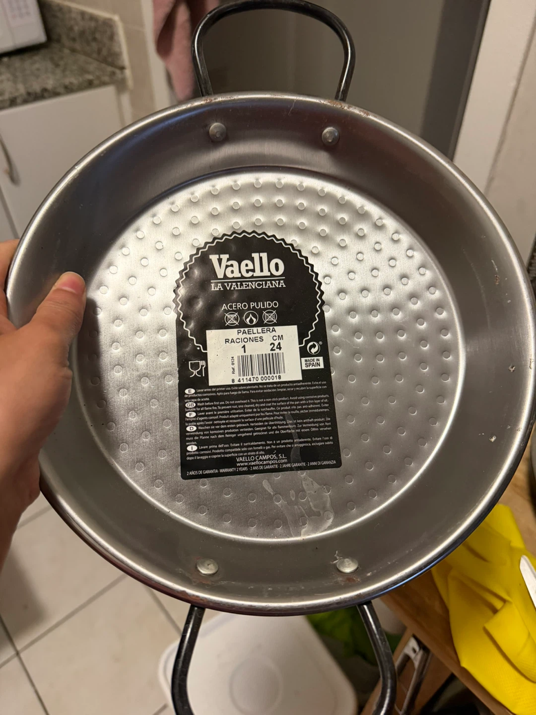 Vaello La Valenciana Paella Pan - 24cm - photo 3