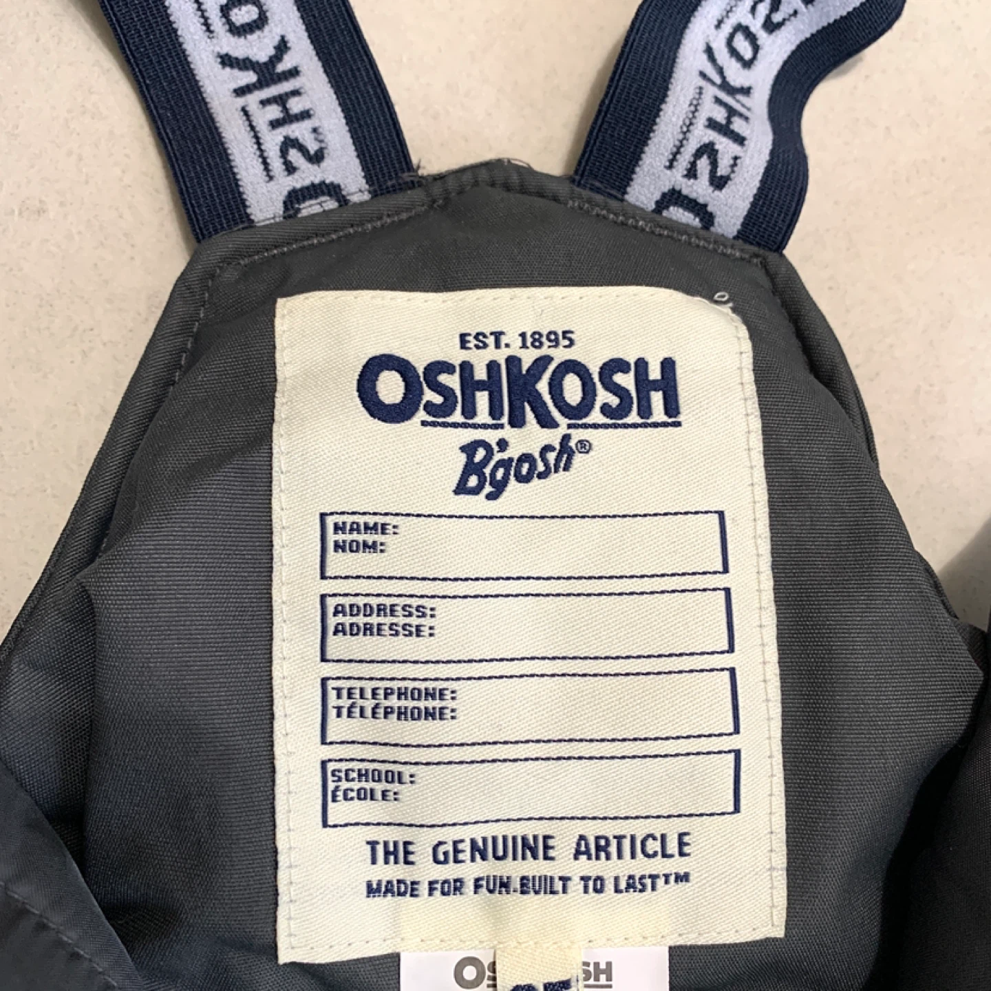 Oshkosh Kids Boys/Girls Snow Pants Size 3T to 14 Heavyweight NEW - photo 5