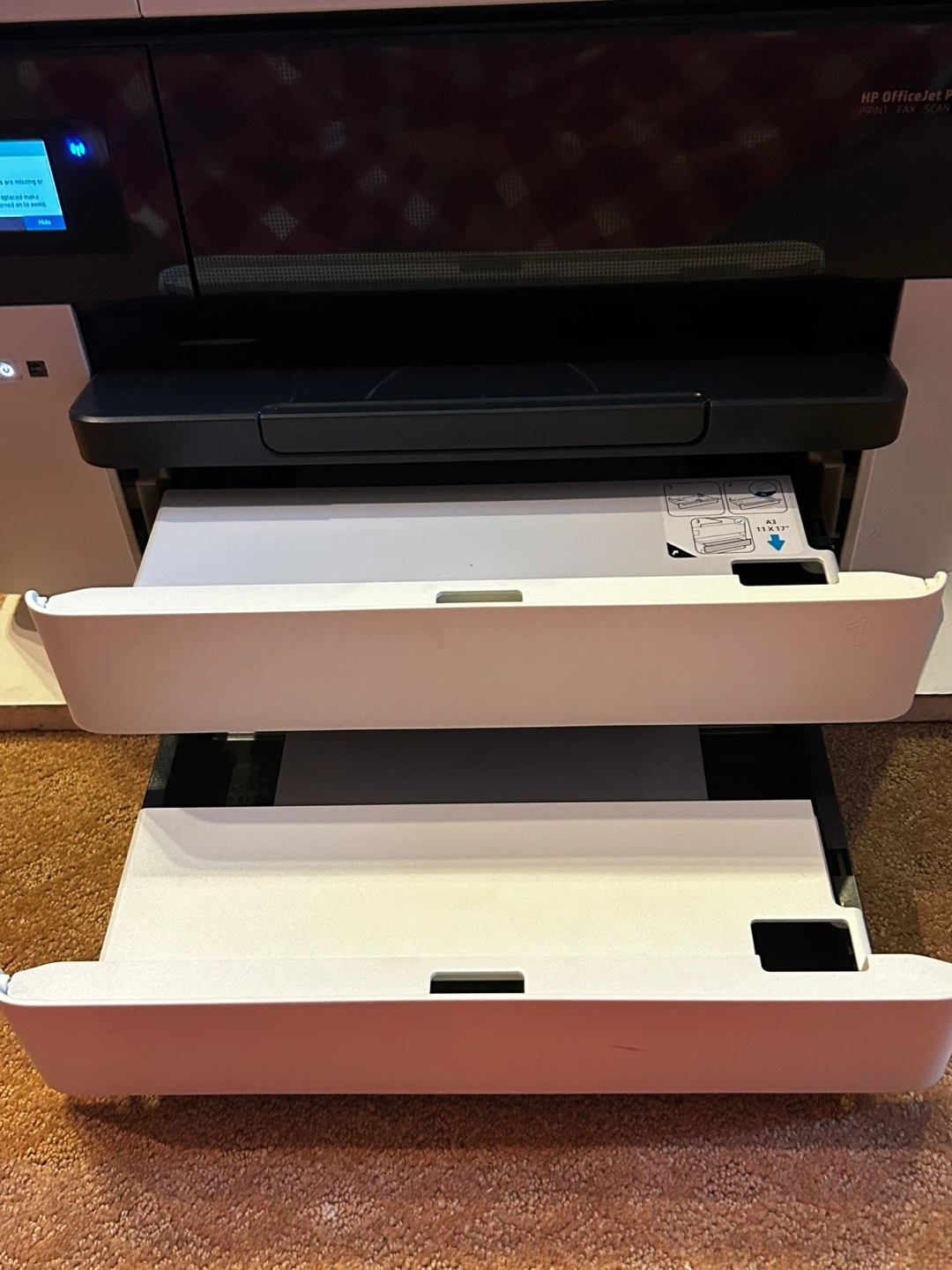 HP OfficeJet Pro 7740 Wide Format Printer Like New - photo 2
