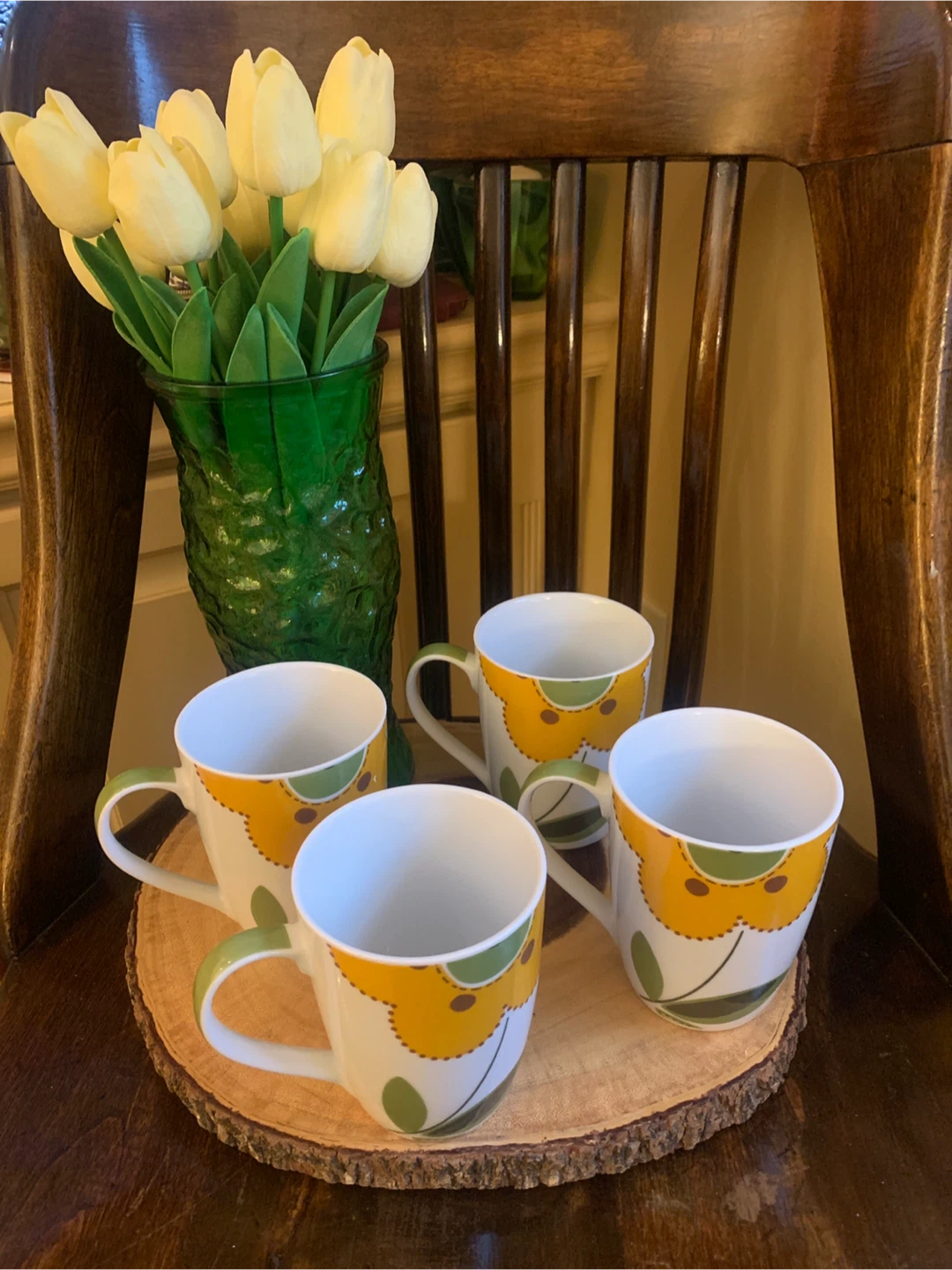Stokes Flower Festival Mugs - Set of 4