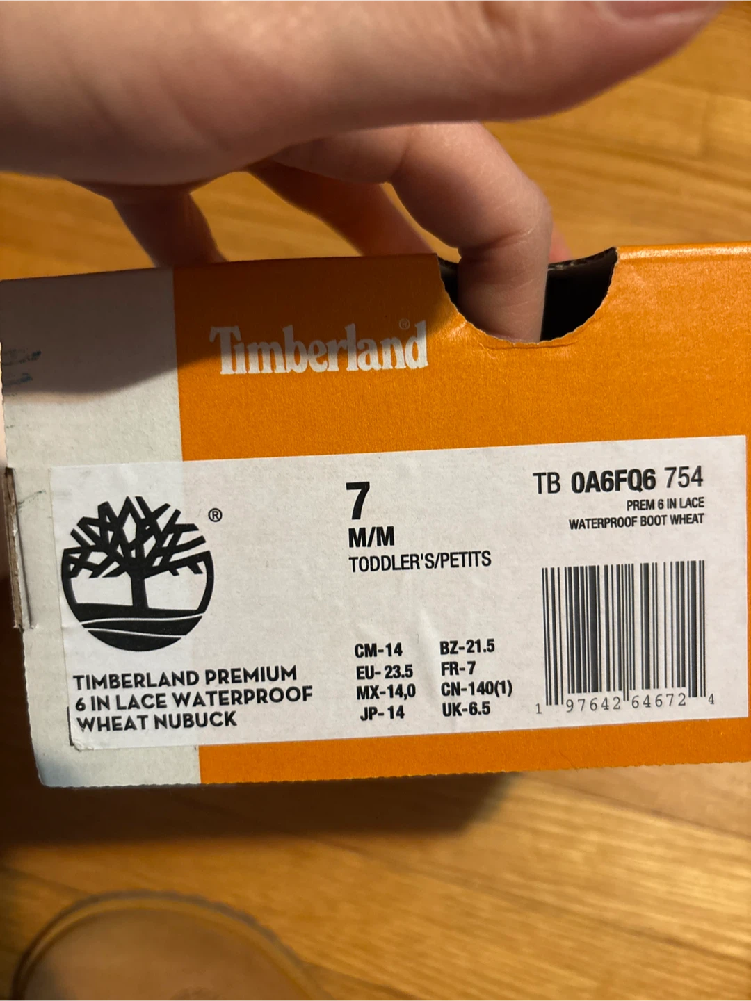Brand New Size 7 Toddler Timberland Boots - photo 4