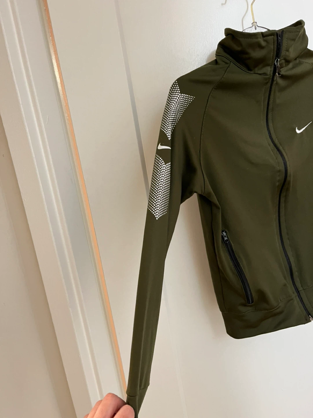 Nike Track Jacket XS- Green