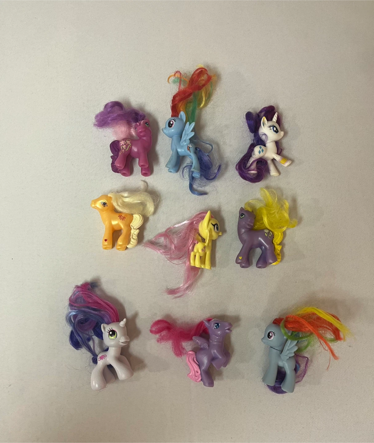 25 My Little Pony toys / retro - figures