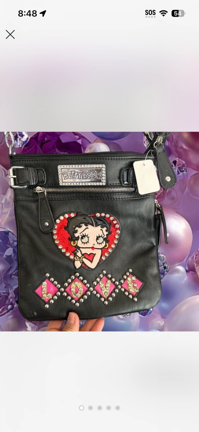 Betty Boop Crossbody Bag