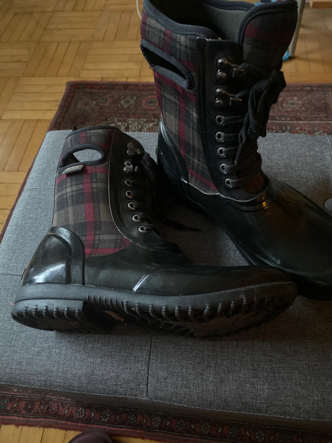 Bogs Plaid Waterproof Insulated Boots