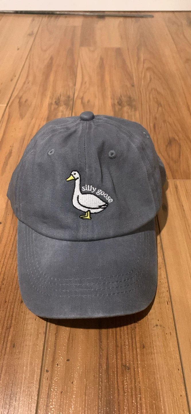 Silly Goose Embroidered Baseball Cap