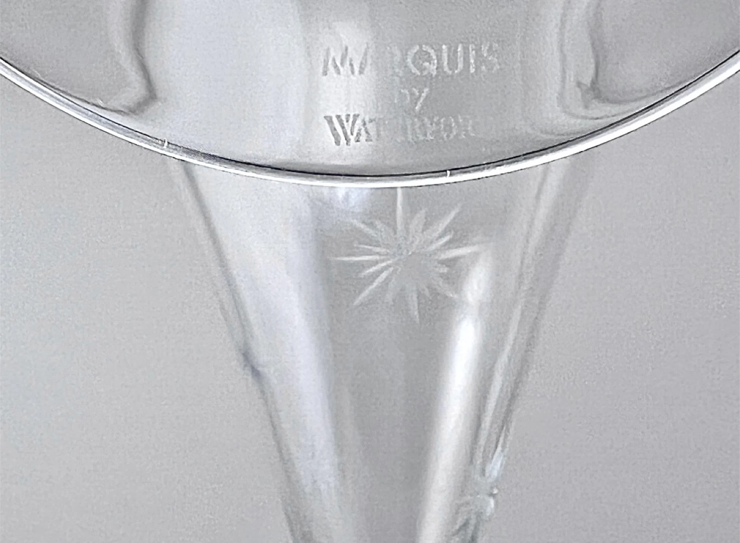 Set 4 Waterford Marquis star flute glasses - photo 3