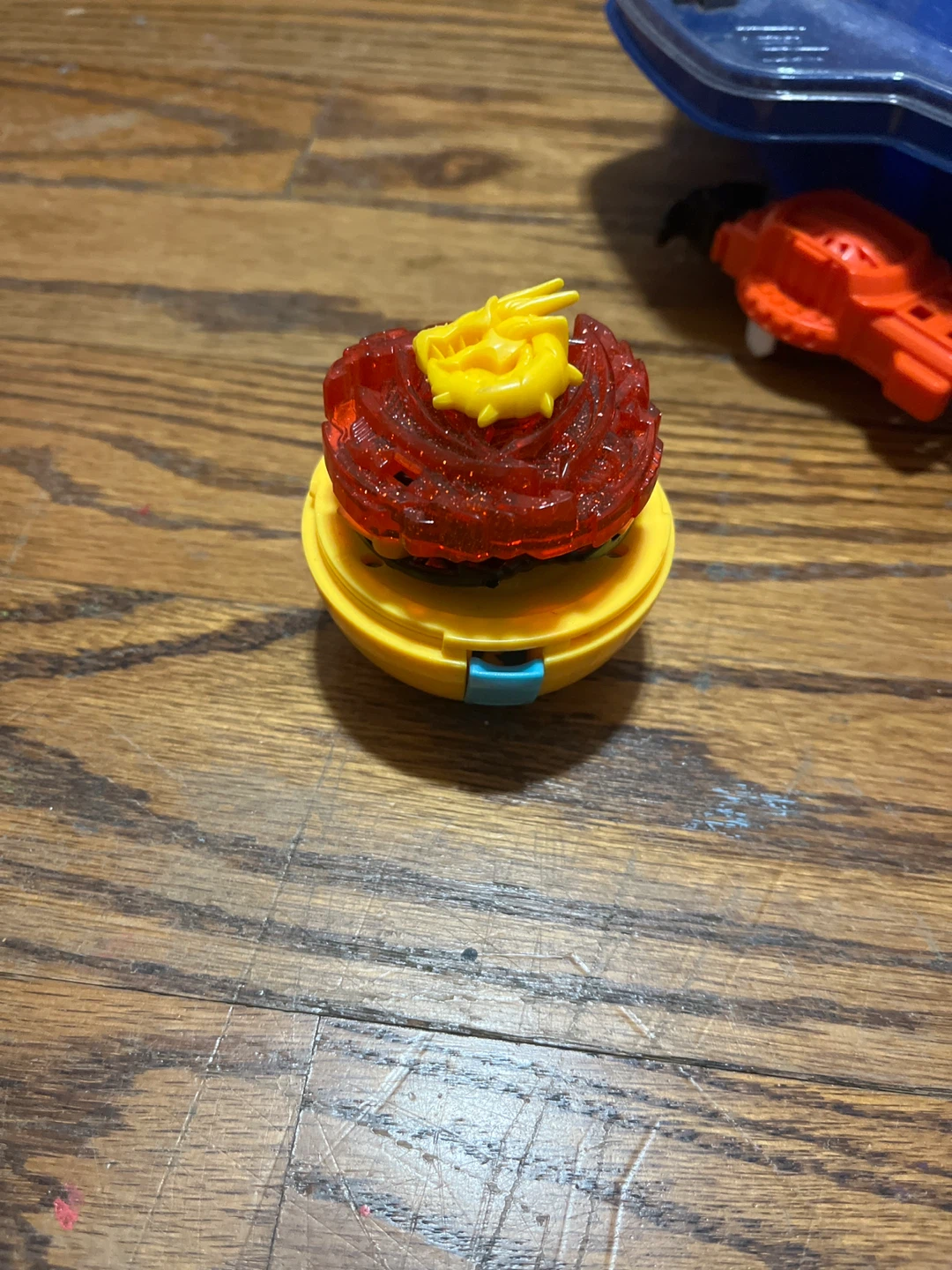 Red and Yellow Beyblade
