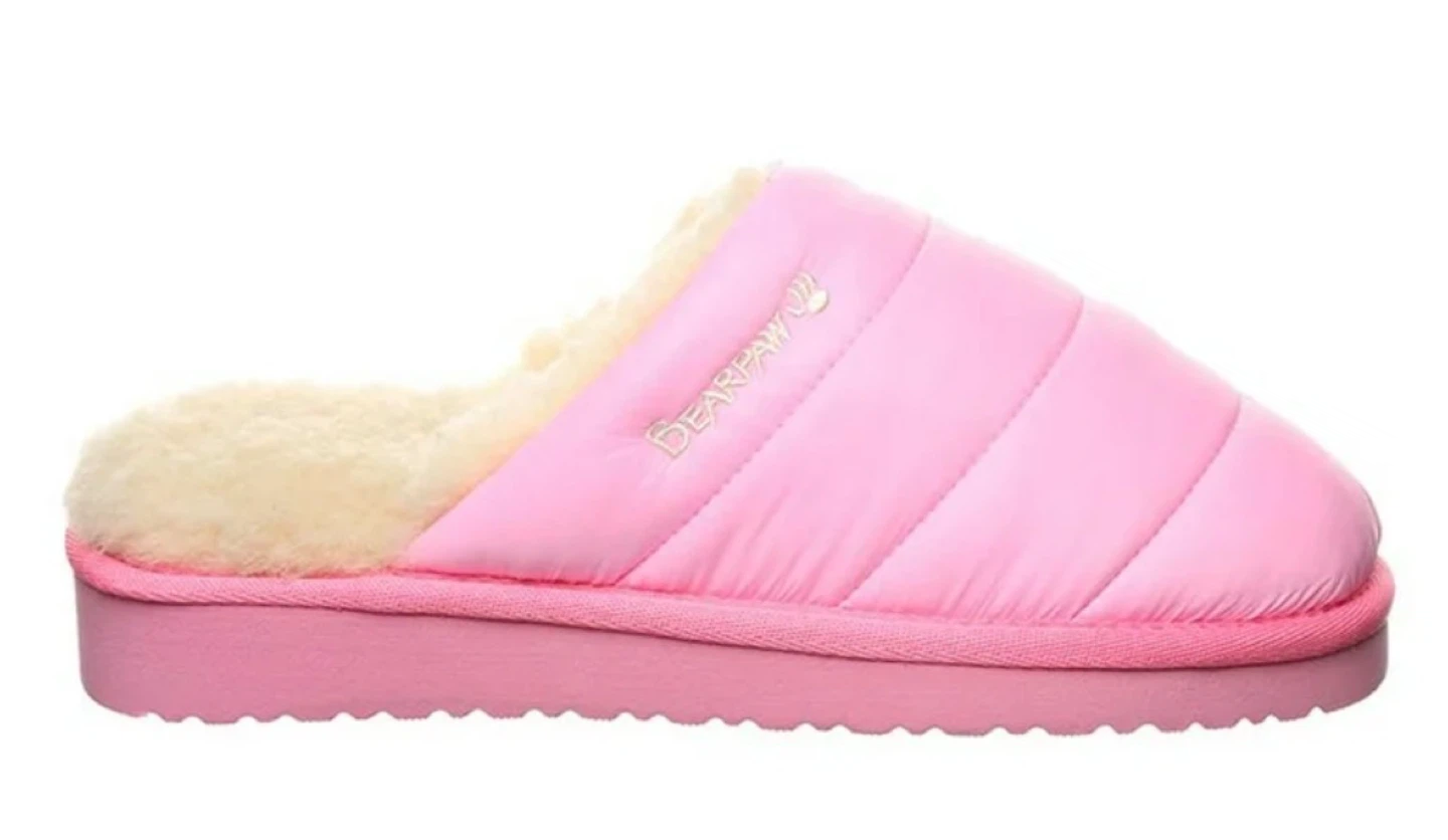 Bearpaw Pink Puffy Slippers size 8 - photo 3