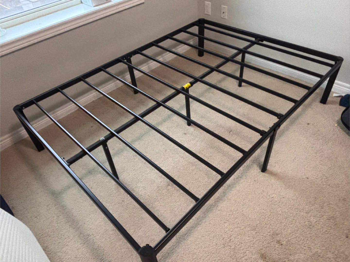 Black Metal Bed Frame - Full Size