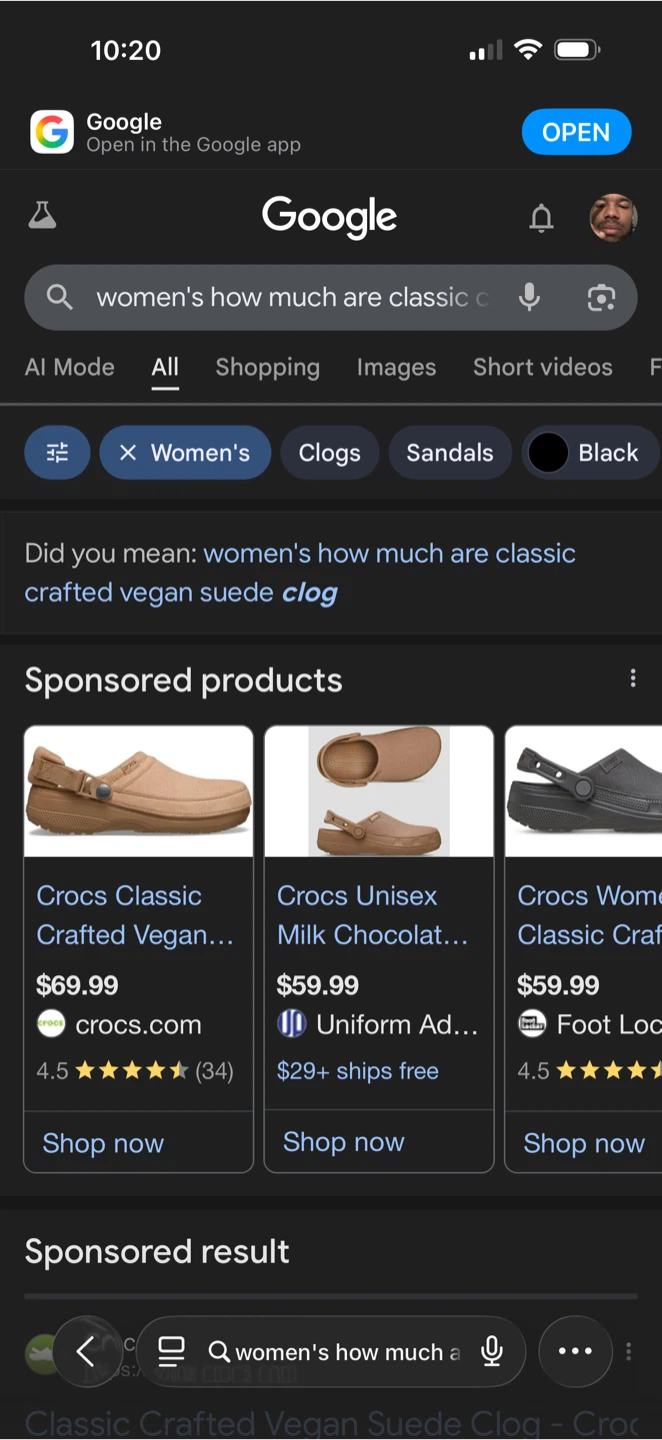 Crocs Classic Crafted Vegan Suede Clogs - photo 2